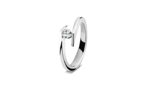 43664 Bague Or Gris